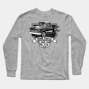 55 Chevy Truck Task Force Long Sleeve T-Shirt